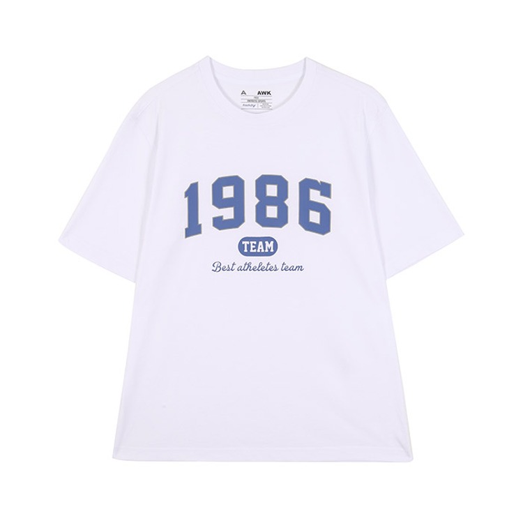주니어 1986 베이직 반팔 티셔츠
